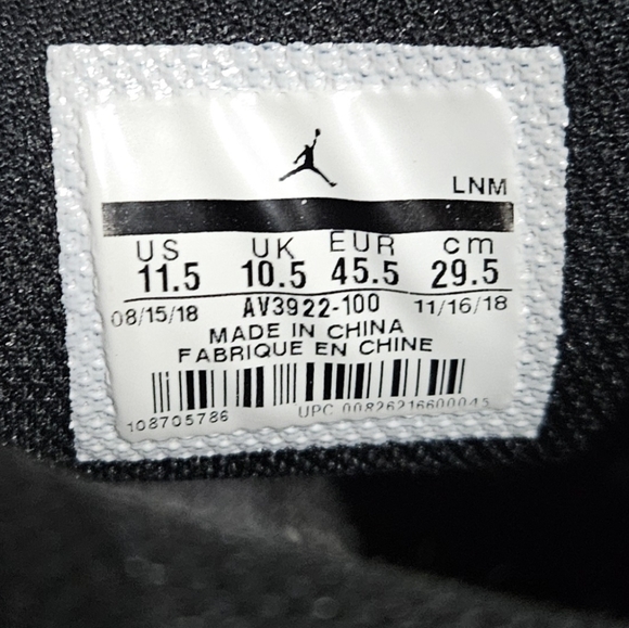 Nike Air Jordan Legacy 312 Flip AV3922 Elephant Print GENTLY USED - Picture 5 of 14